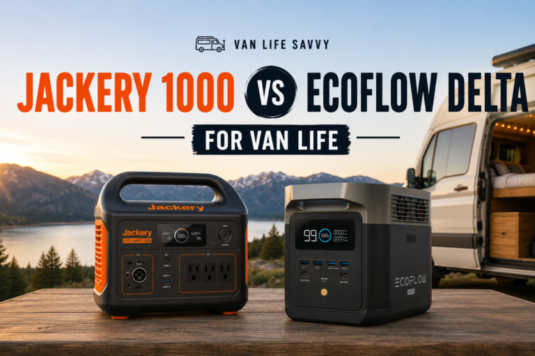 Jackery 1000 vs EcoFlow Delta: Best Van Life Review 2026