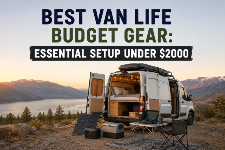 Best Van Life Budget Gear: Essential Setup Under $2000